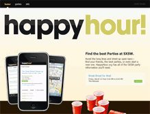 Tablet Screenshot of happyhour.org